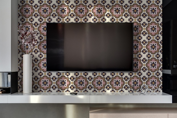 Panneau mural Fleurs arabes