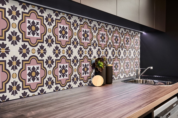 Panneau mural Fleurs arabes