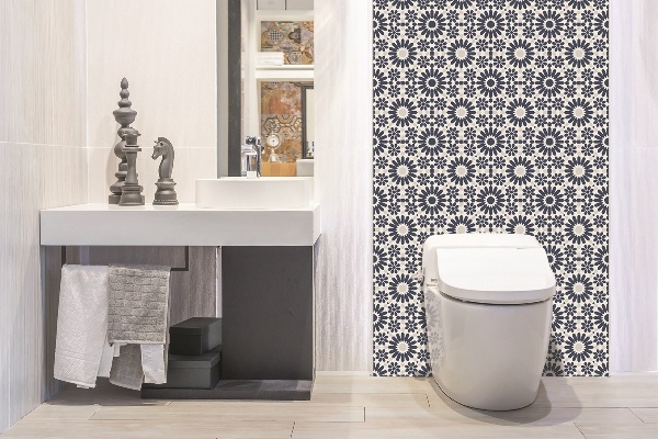 Panneau mural salle de bain Motifs floraux
