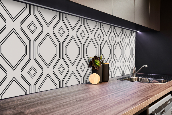 Panneau mural Lignes géométriques