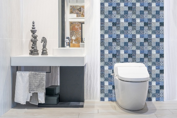 Panneau mural salle de bain Mélange de motifs