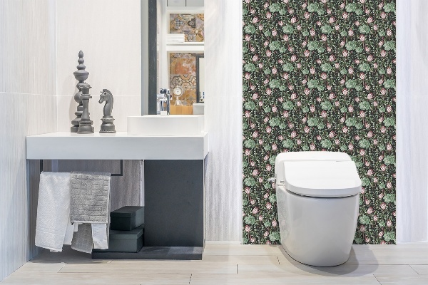 Panneau mural salle de bain Succulentes