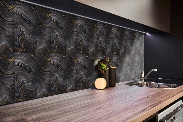 Panneau décoratif mural Abstraction sombre