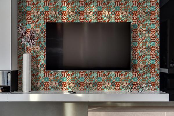 Revêtement mural pvc Mosaïque traditionnelle