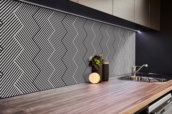 Revêtement mural pvc Lignes géométriques