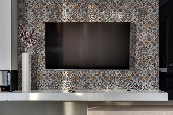 Revêtement mural pvc Patchwork turc