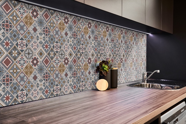 Revêtement mural pvc Patchwork turc