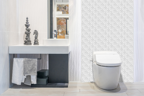 Panneau mural salle de bain Style moderne