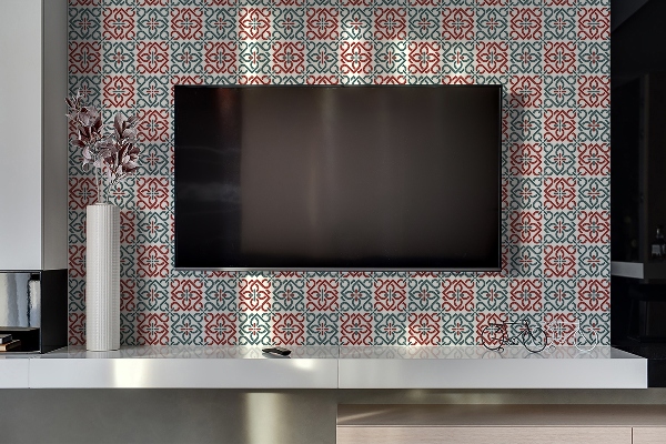Revêtement mural pvc Modèle arabe