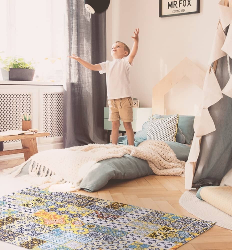 tapis vintage à la mode