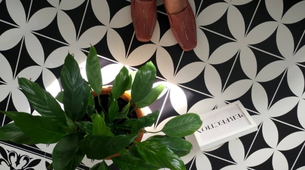 Tapis trèfle marocain