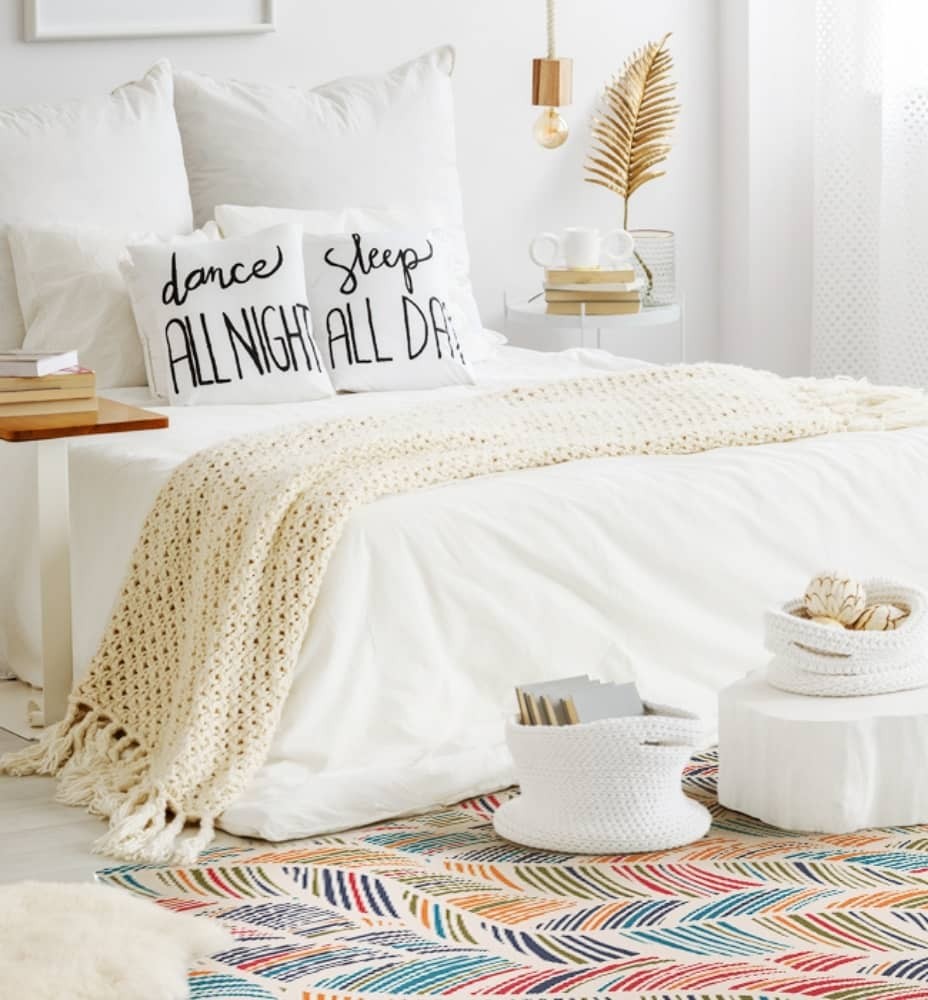 tapis pour la chambre