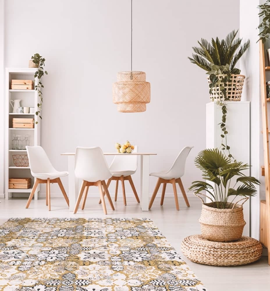 Tapis trèfle marocain