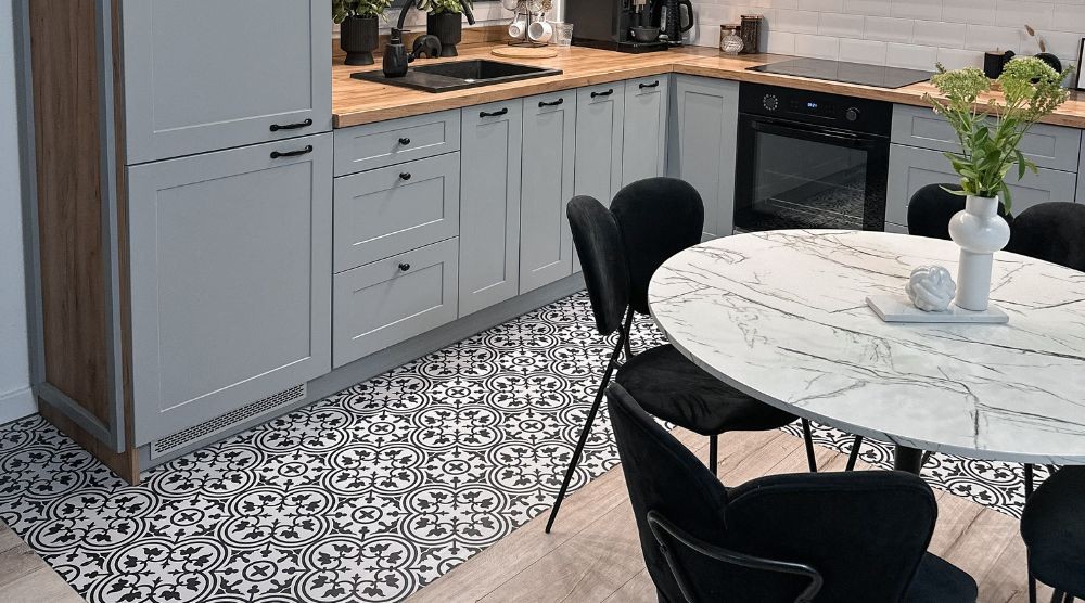 que faire pour le sol de la cuisine ?